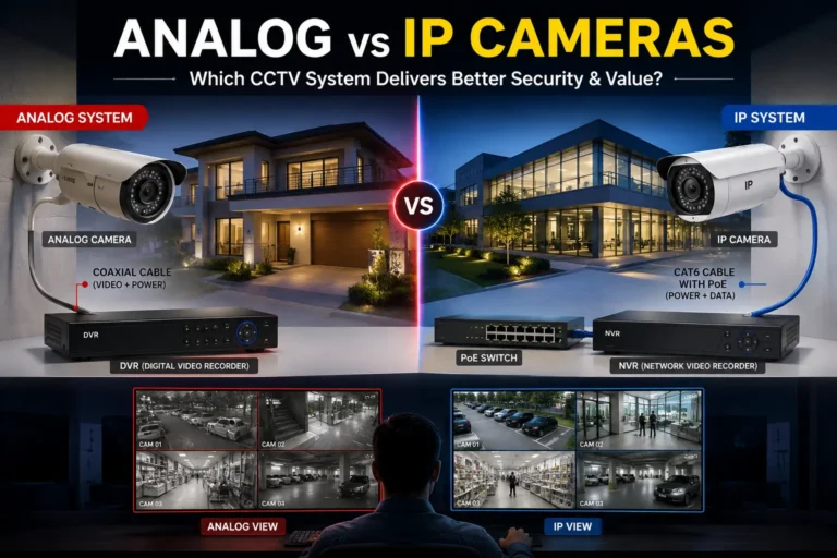 Analog vs IP Cameras: Which is Better for Modern Security in 2026?