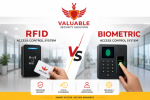 RFID vs biometric access control system in Bangalore