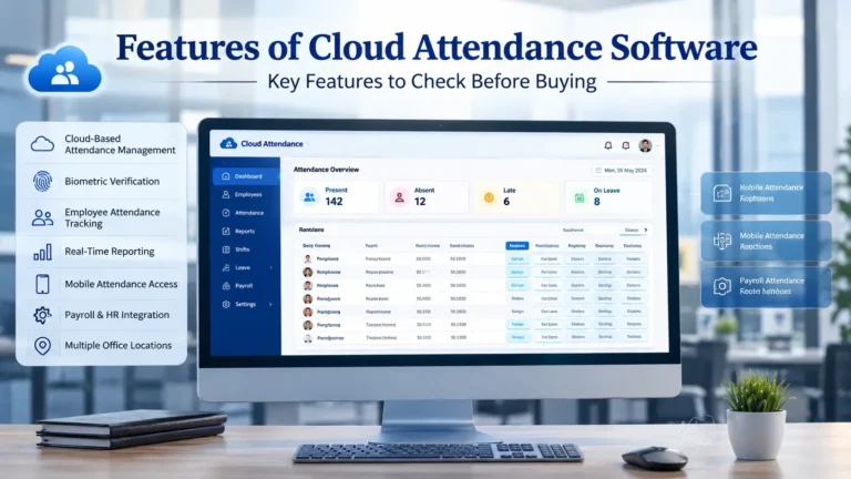 Features of Cloud Attendance Software