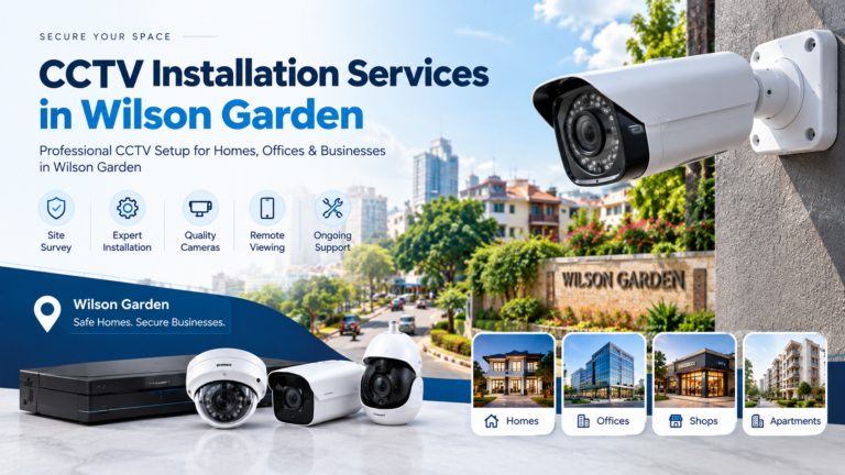 CCTV Installation Services in Wilson Garden: A Local Guide to CCTV Setup & Installation